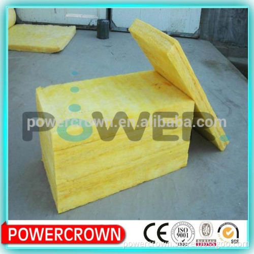 high quality high density thermal insulation glass wool board for wall made in china